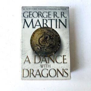 A Dance with Dragons by George M Martin, first edition hardcover book